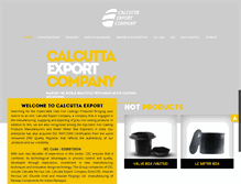 Tablet Screenshot of calcuttaexport.com